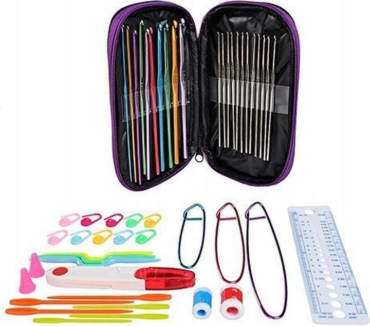 Produktbild Ruhhy Set Häkelnadeln - 50 Teile