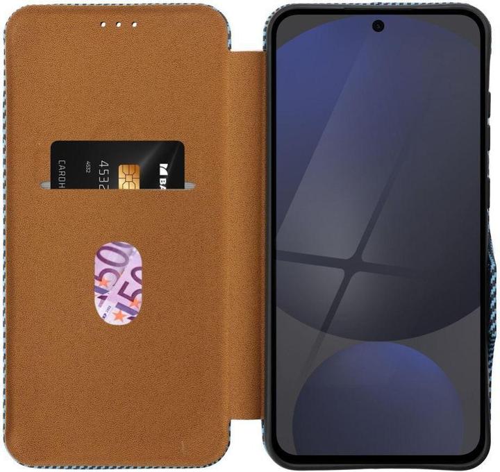 Image du produit OEM Back panel cover FOLIO Side Magnet book case for XIAOMI REDMI A3 blue (Xiaomi Redmi A3)