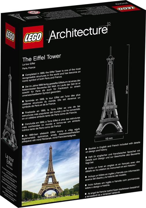 Produktbild LEGO Der Eiffelturm (21019, LEGO Architecture)