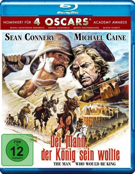 Produktbild Plaion Der Mann, der König sein wollte (Blu-ray, 1975, Deutsch)