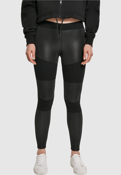 Image du produit Urban Classics Ladies Fake Leather Tech Leggings (4XL)