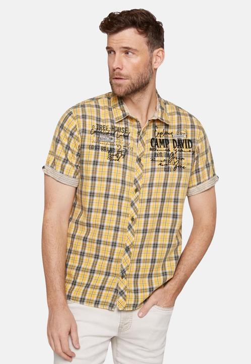 Actual product image Camp David Hemd Tree House Kurzarmhemd (L)