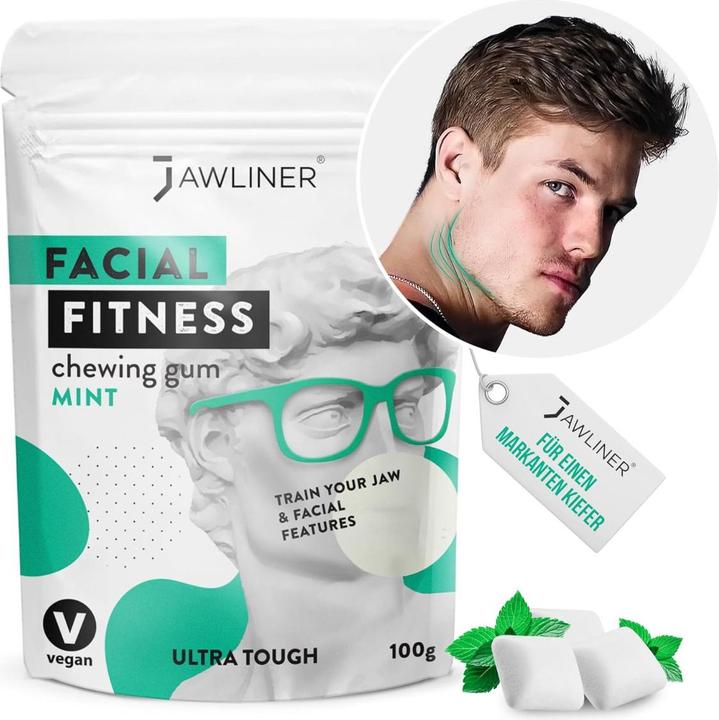 Produktbild Jawliner Fitness Chewing-Gum (60 Stück, Gummies)