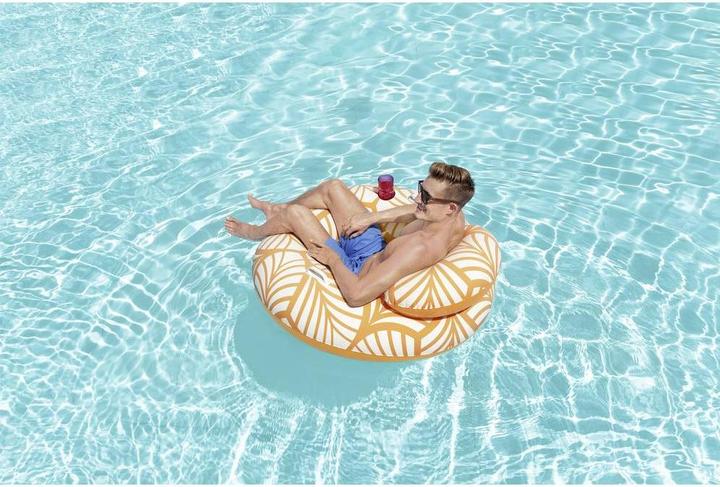 Actual product image Bestway Inflatable Swimming Ring Oranžinė 118 cm 43643