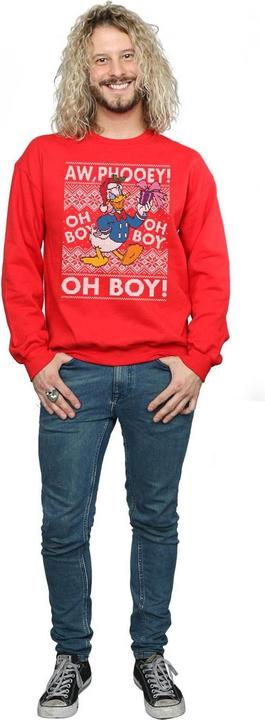 Immagine prodotto Disney Donald Duck Christmas Fair Isle Felpa Uomo (3XL)