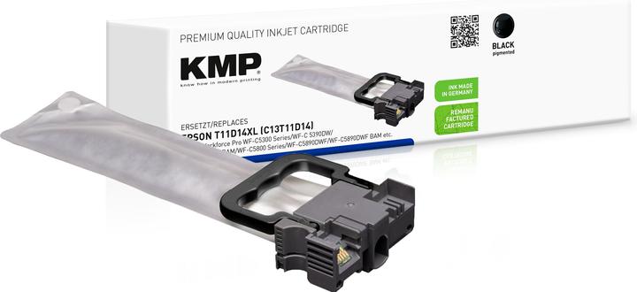 KMP Patrone Epson T11D1 black 5000 S. remanufactured