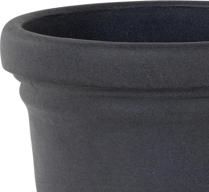 Actual product image Siena Garden Siena Planter NORAH 30 anthracite Ø 30 x 22 cm (30 cm)