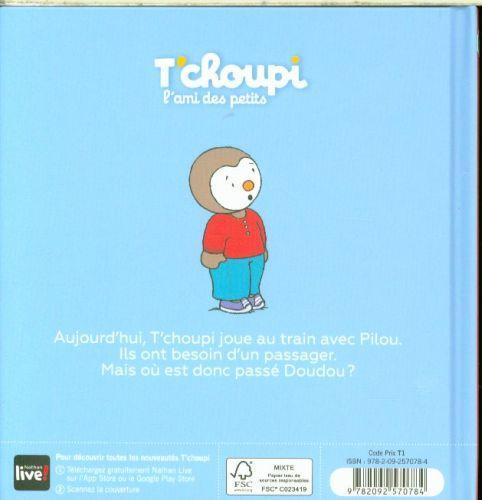 Image du produit T'choupi a perdu Doudou (Français, Courtin Thierry, 2017)