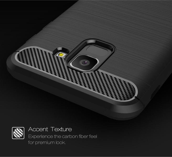 Produktbild König Design Handyhülle für Samsung Galaxy J6 Schutzcase Backcover Bumper Etuis Rahmen Blau (Samsung Galaxy J6)