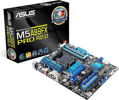 Image du produit ASUS MB Amd Am3+ M5a99fx Pro R2.0 (AM3+, AMD 990FX, AMD SB950, ATX)