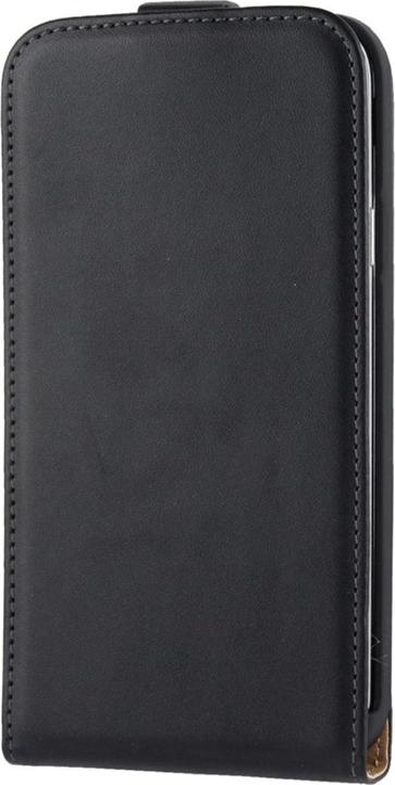 Produktbild König Design Handyhülle Tasche (Flip) für Samsung Galaxy S5 mini (SM G800) schwarz (Samsung Galaxy S5 Mini)