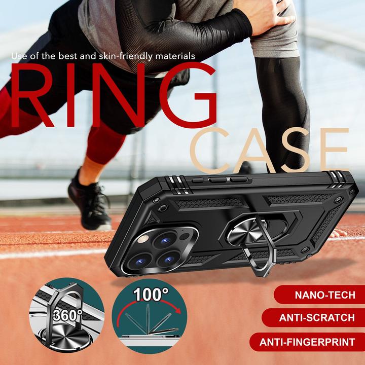 Image du produit Nalia Étui antichoc Military-Style Ring (Apple iPhone 16 Pro Max)