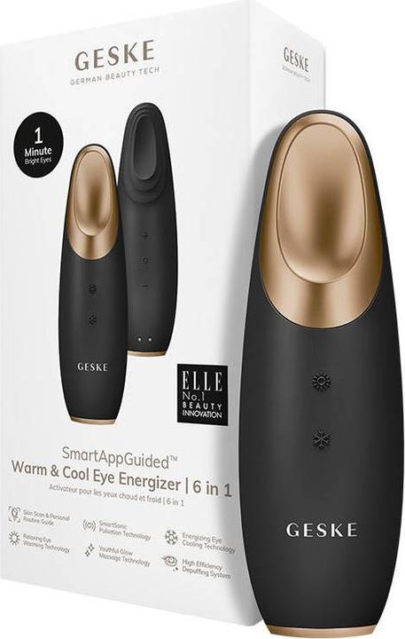 Actual product image Konjac Sponge Masażer do oczu Cool & Warm 6w1 Geske z Aplikacją (szary)