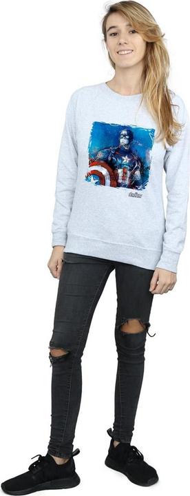 Produktbild Captain America Art Sweatshirt (L)