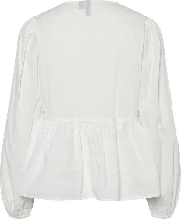 Produktbild Pieces Pcjolly Ls O-Neck Tie Top Wvn Noos Bc (M)