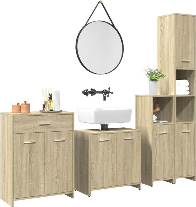 Produktbild VidaXL 4-tlg. Badmöbel-Set