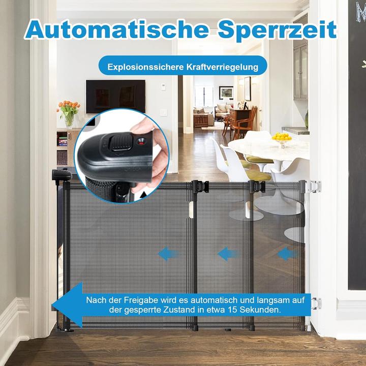 Produktbild Eyeleaf Ausziehbares Treppenschutzgitter