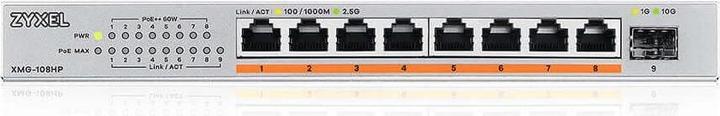 Actual product image Zyxel XMG-108HP (9 Ports)
