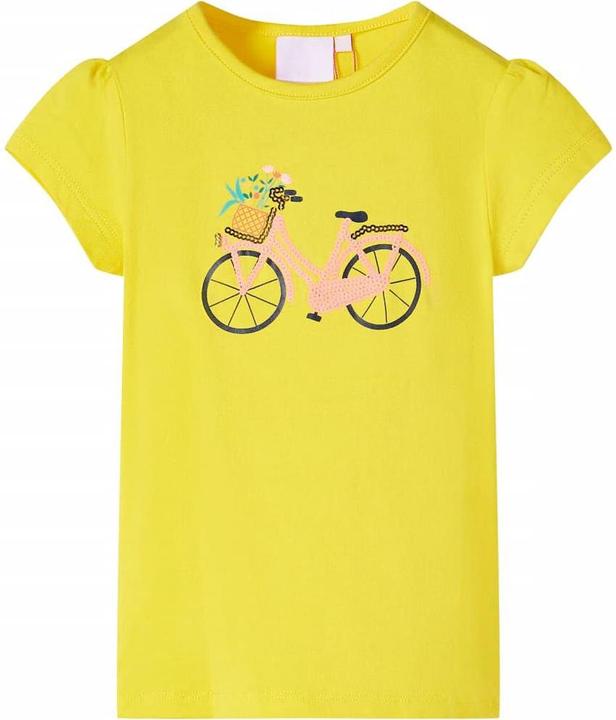 Immagine prodotto VidaXL Maglietta da bambino giallo 140,Materiale: 95 % cotone. 5 (140)