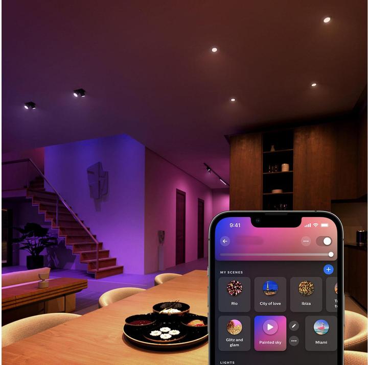 Image du produit Philips Hue White & Color Ambiance (GU10, 4.20 W, 400 lm, 1 x, E)