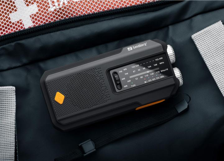 Produktbild Sandberg Survivor Radio All-in-1 2000 (AM, FM, Radio Frequency (RF))