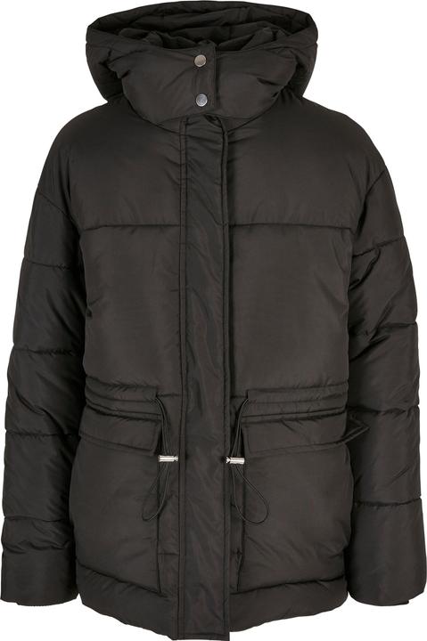 Urban Classics Ladies Waisted Puffer Jacket - 19397