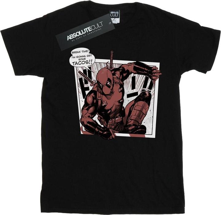Deadpool Breaktime Tacos TShirt (L)