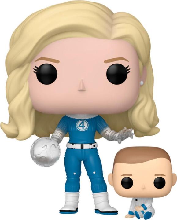 Produktbild Funko POP! Fantastici 4 2025: Invisible Woman w/Buddy