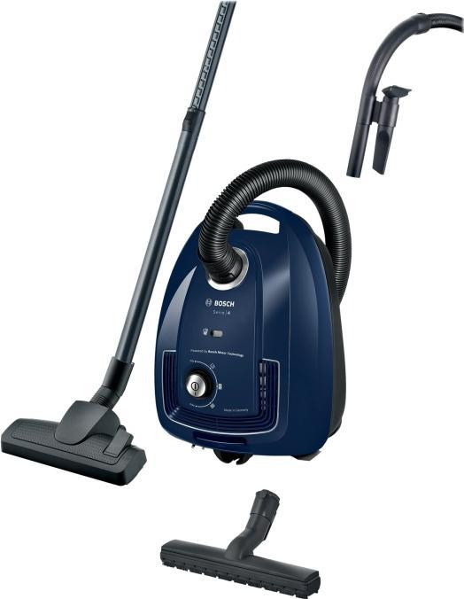 Produktbild Bosch Hausgeräte Serie 4 BGB38BU3H Staubsauger 4 l Zylinder-Vakuum Trocken 600 W Staubbeutel