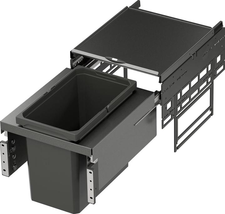 Produktbild Vauth-Sagel VS ENVI Space Abfalltrennsystem KB 400 mm 1 x 22 Liter lavagrau (22 l)