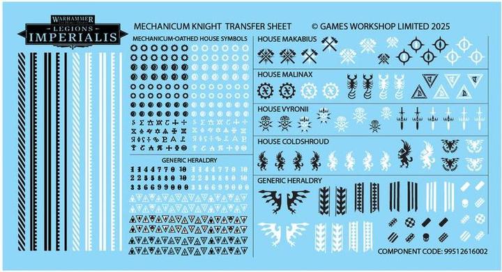 Produktbild Games Workshop Legions Imperialis: Mechanicum Cerastus Knights Atrapos (Kunststoff)