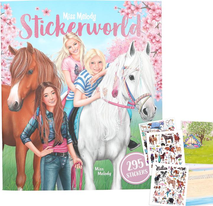 Immagine prodotto Magni Libro di adesivi Miss Melody Stickerworld