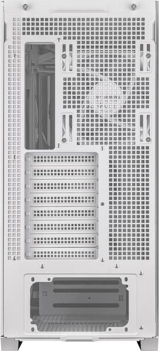 Actual product image ASUS TUF Gaming GT302 TG ARGB White (mATX, Mini-ITX, ATX)
