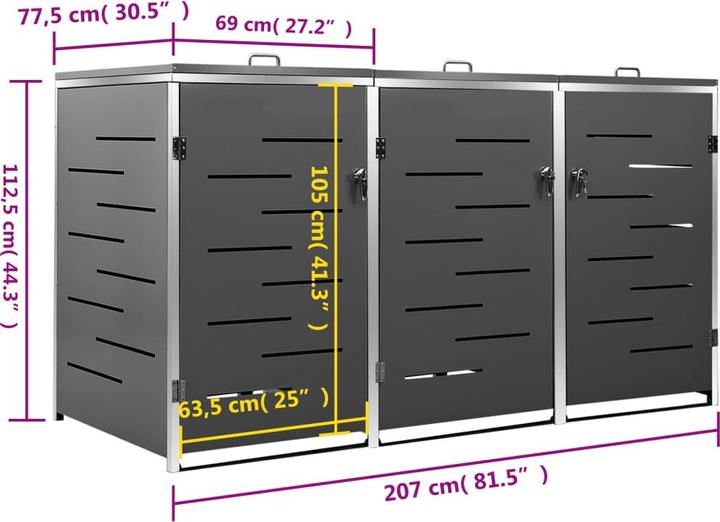 Actual product image VidaXL Lancelot