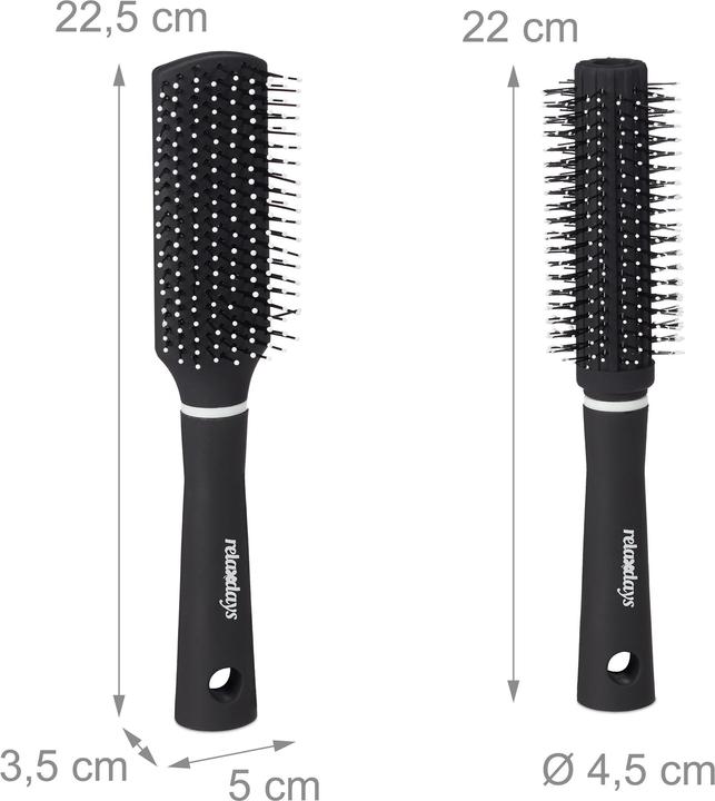 Image du produit Relaxdays Brosse cheveux