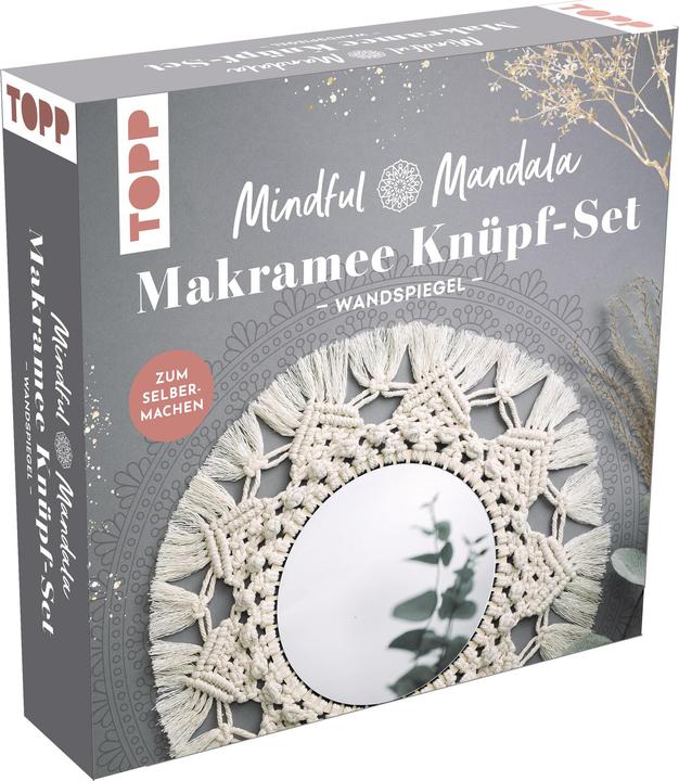 Image du produit Topp Mindful Mandala - Kit de macramé à nouer "Miroir mural".
