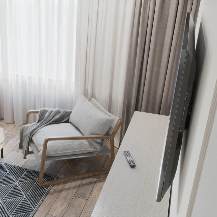Produktbild Hama TV-Wandhalterung, starr, 191 cm (75") bis 40 kg, Wandabstand 2,3 cm (Wand, 75", 40 kg)