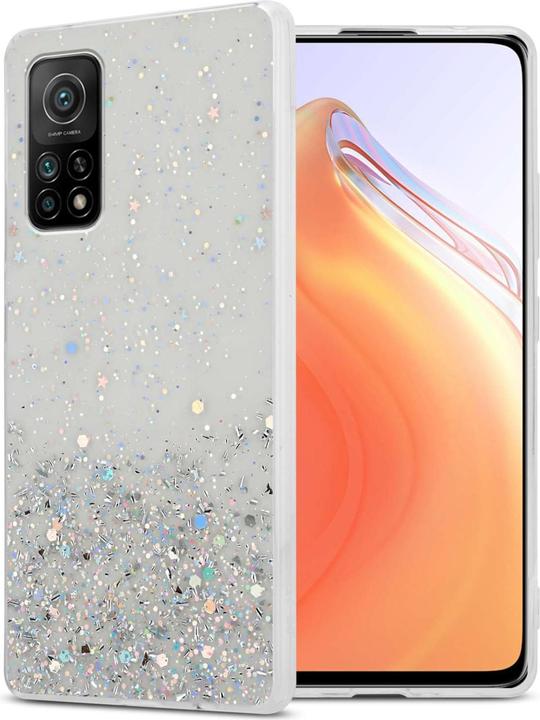 Actual product image Cadorabo Bumper Case for Xiaomi Mi 10T / Mi 10T PRO TPU funkelnder Glitter (Mi 10T Pro, Mi 10T)