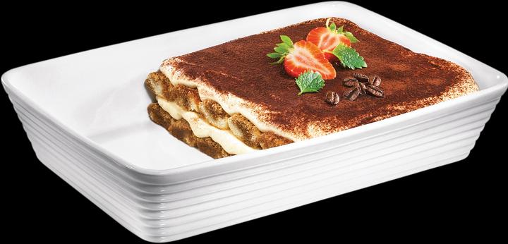 Produktbild Küchenprofi Burgund Porzellan Rechteckig Servierschale
