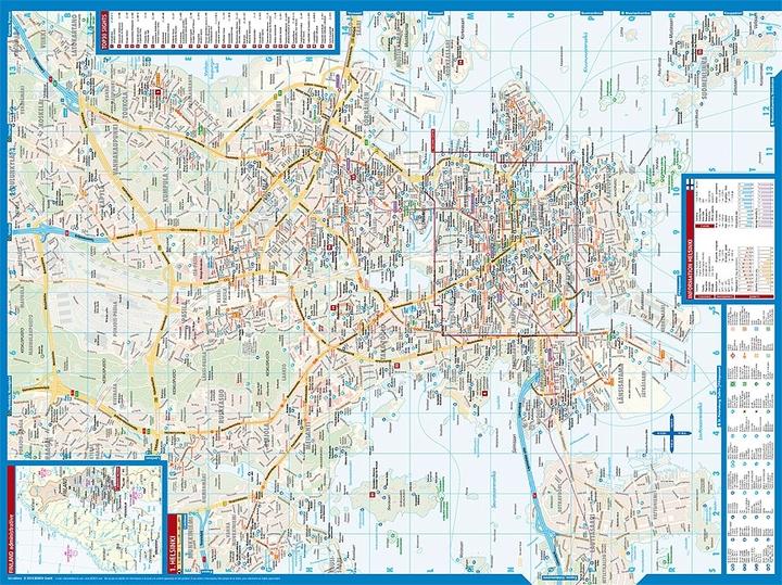 Produktbild Map Stadtplan Helsinki