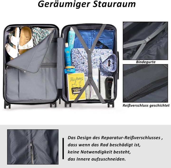 Produktbild Tan.Tomi Handgepäck Koffer (41 l, Handgepäck (bis 50l))