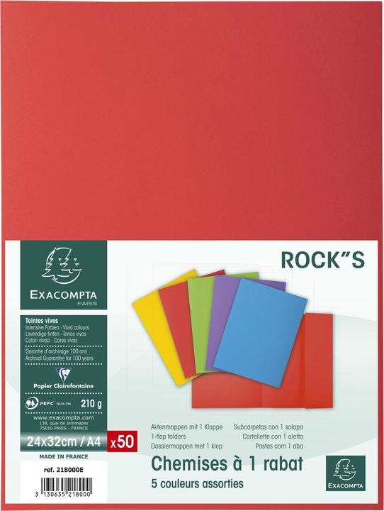 Immagine prodotto Exacompta Scrapbook - Copertine di file (A4, 50 x)