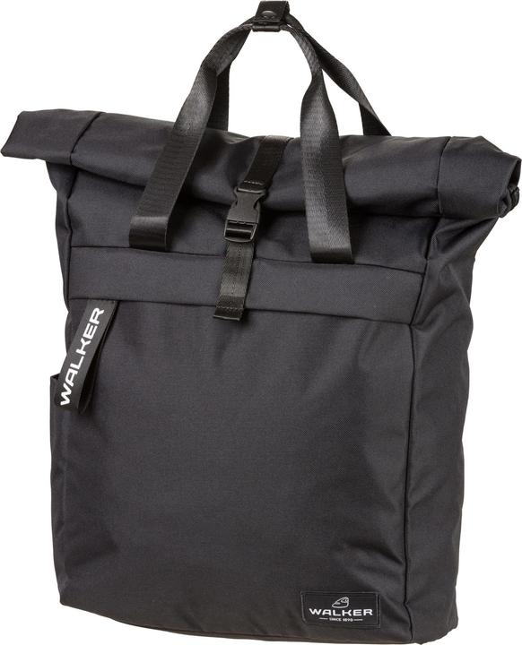 Walker Rucksack Roll Top 17 - 27 l, Black Melange (27 l)