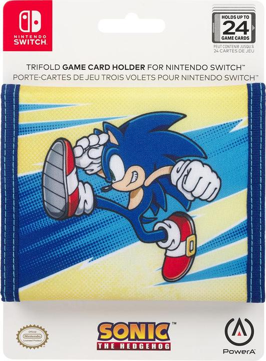 Produktbild NoName Trifold Game Card Holder for Nintendo Switch - Sonic Kick (Switch)