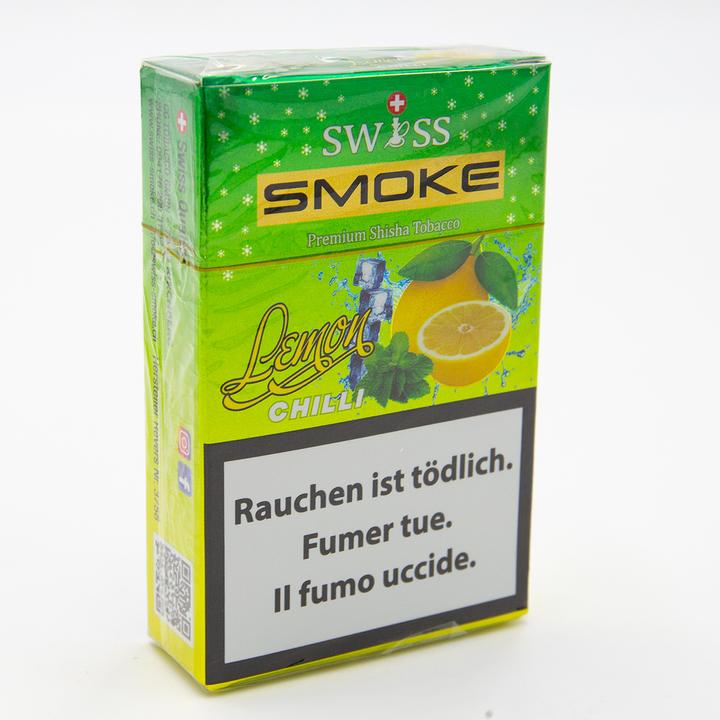 Image du produit Swiss Smoke Lemon Chill Tabac à chicha 50g (Citron)