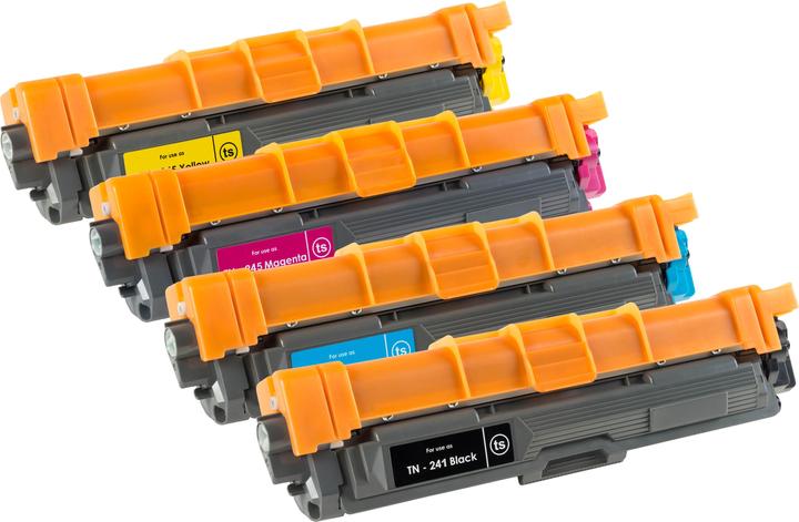 Tonerfabrik Toner SET TN241/TN-241 Set mit allen vier Farben (M, BK, C, Y)