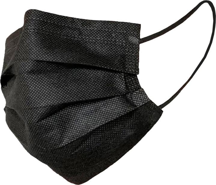 Hygienemaske Black Mask, 50 Stück (50 x)
