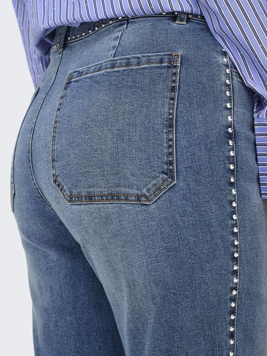 Actual product image Only CARJUICY Hohe Taille Weiter Beinschnitt Jeans Jeans mit weitem Bein (W42/L30)