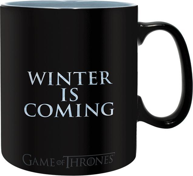 Productafbeelding No Name Game of Thrones Winter is here mok (Thermo Effect) (460 ml, 1 x)