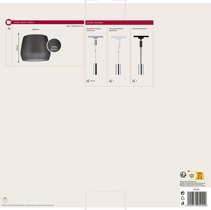 Actual product image Paulmann URail Pirm